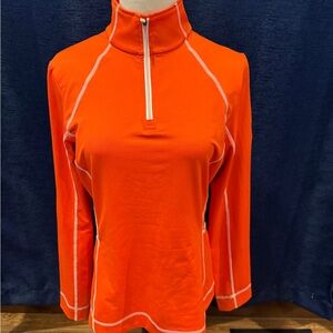 Spyder Women's Vibrant Orange Long Sleeve Top
